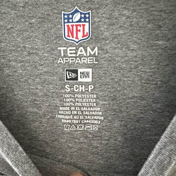 NFL Cincinnati Bengals Gray Long-Sleeve Shirt By New Era Combine Authentic Size - Picture 3 of 6